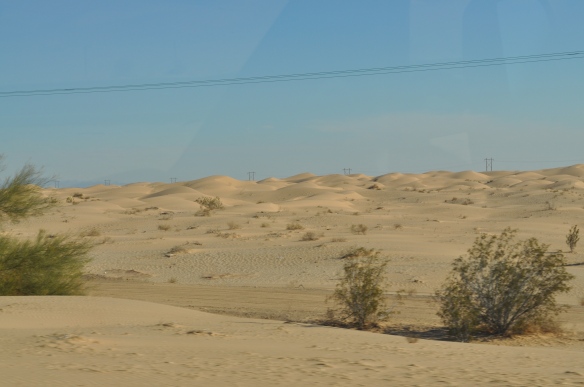 Sand dunes just west of Winterhaven